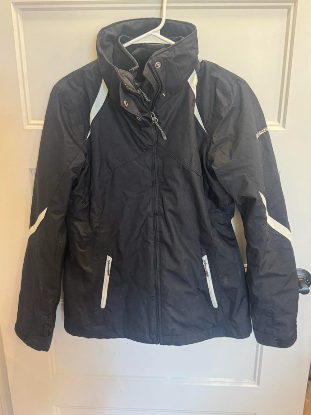 Columbia women’s interchange Omni tech bugaboo fleece jacket size medium